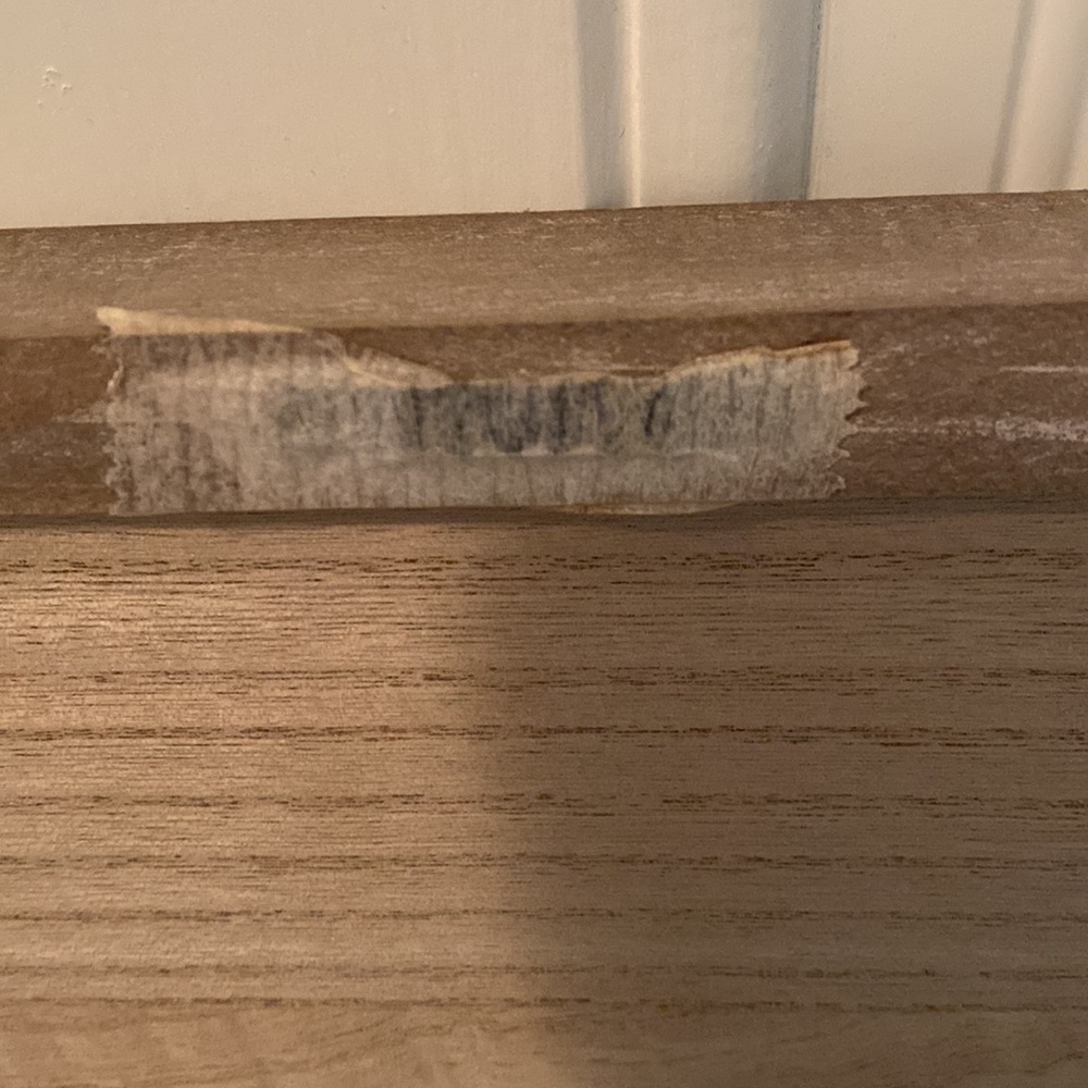 ❤️Beautiful Picture or Art Frame White Shiplap  & Bleached Wood - Picture 4 of 5